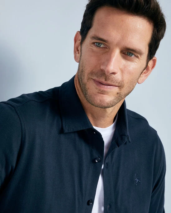 Cotton Jersey Shirt Frost Grey - Image 7