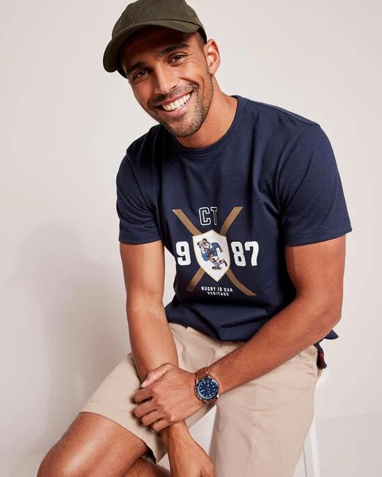 Printed Heritage T-Shirt - Image 4