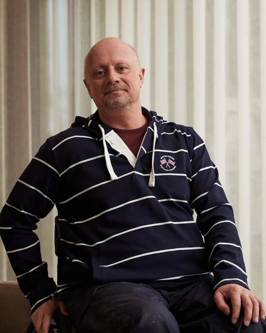 Help For Heroes Hooded Stripe Rugby Top - Image 2