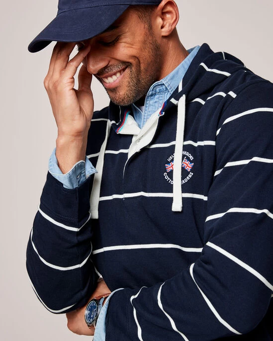 Help For Heroes Hooded Stripe Rugby Top - Image 4