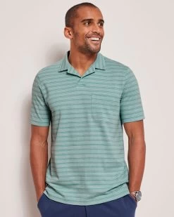Resort Polo Shirt Iced Aqua