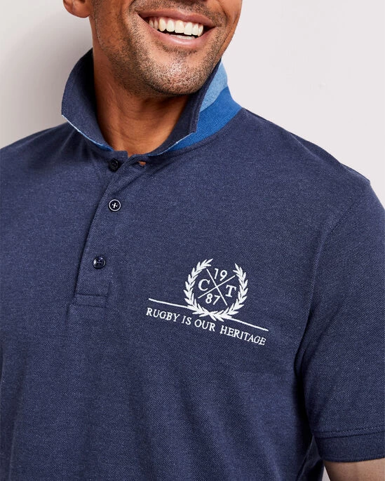 Short Sleeve Embroidered Polo Shirt - Image 4