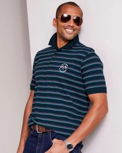 Help For Heroes Short Sleeve Stripe Polo Shirt