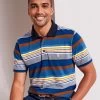 Guinness™ Short Sleeve Birdseye Stripe Polo Shirt
