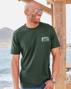 The Wanderer Printed T-Shirt Spruce