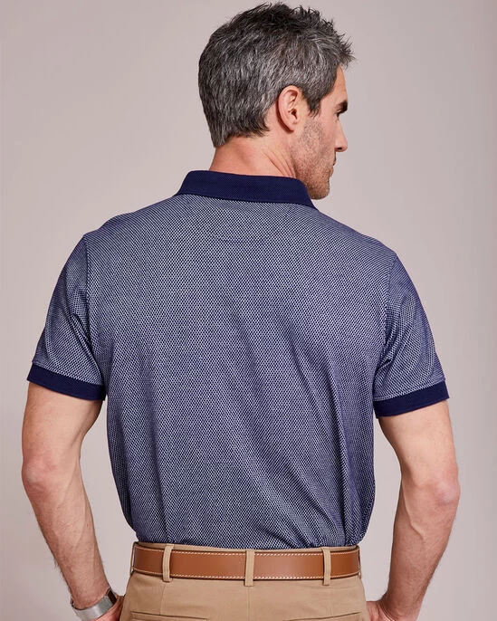 Luxury Polo Shirt Atlantic Blue - Image 2