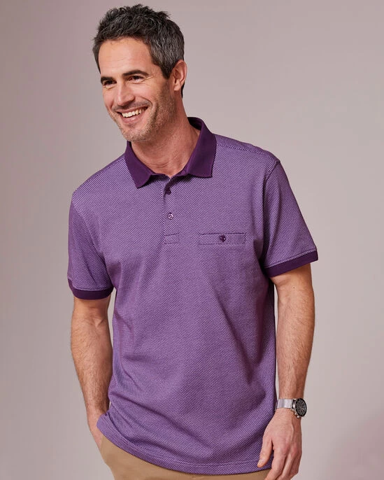 Luxury Polo Shirt Orange Rust - Image 11