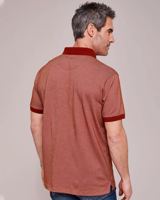 Luxury Polo Shirt Atlantic Blue - Image 8