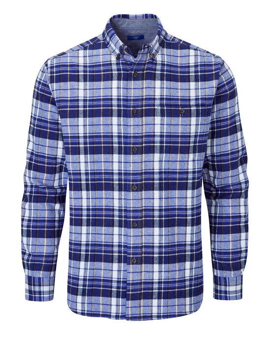Flannel Check Shirt Evergreen - Image 11