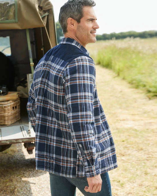 Fleece-Lined Shirt Fawn - Image 5