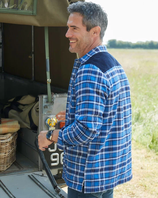 Fleece-Lined Shirt Fawn - Image 3