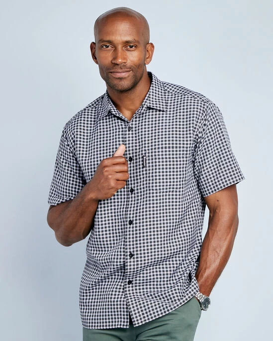 Guinness™ Short Sleeve Soft Touch Gingham Shirt