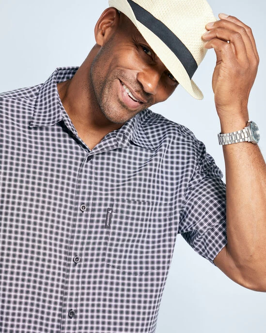 Guinness™ Short Sleeve Soft Touch Gingham Shirt - Image 3