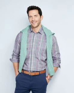 Easy-Care Classic Long Sleeve Shirt Pale Thistle