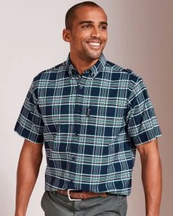 Guinness™ Short Sleeve Oxford Check Shirt