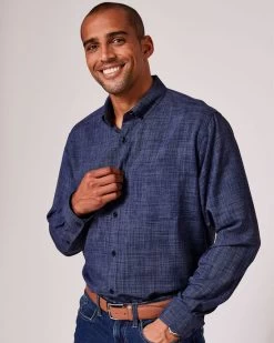 Long Sleeve Soft Touch Shirt Midnight