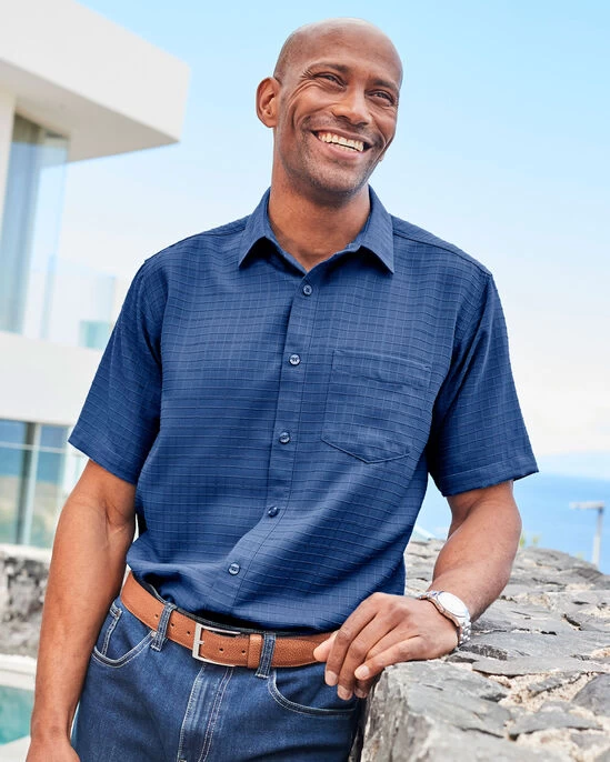 Short Sleeve Soft Touch Shirt Spice - Image 4