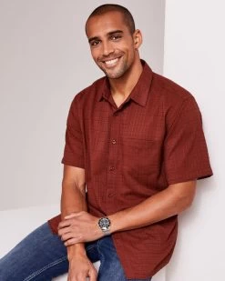 Short Sleeve Soft Touch Shirt Spice