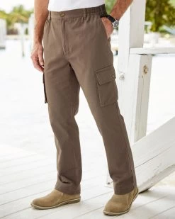 Cargo Comfort Trousers Pale Mink