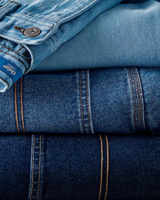 Side Elasticated Jeans Stonewash - Image 8