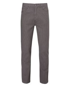 Check Stretch Jeans Multi