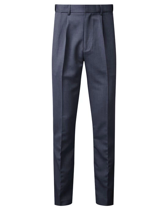Pleat Front Supreme Trousers Blue Dusk - Image 19