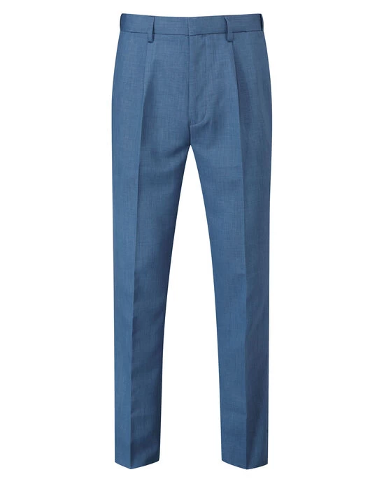 Pleat Front Supreme Trousers Mushroom - Image 20