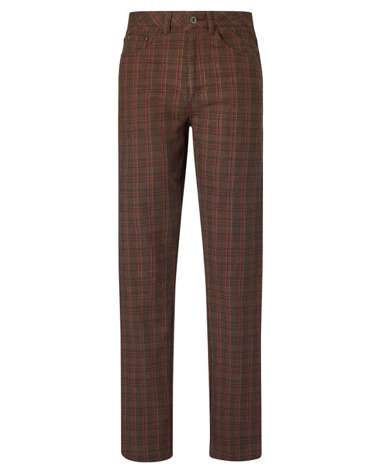 Check Stretch Jeans Multi - Image 5