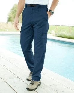 Travel Trousers Indigo