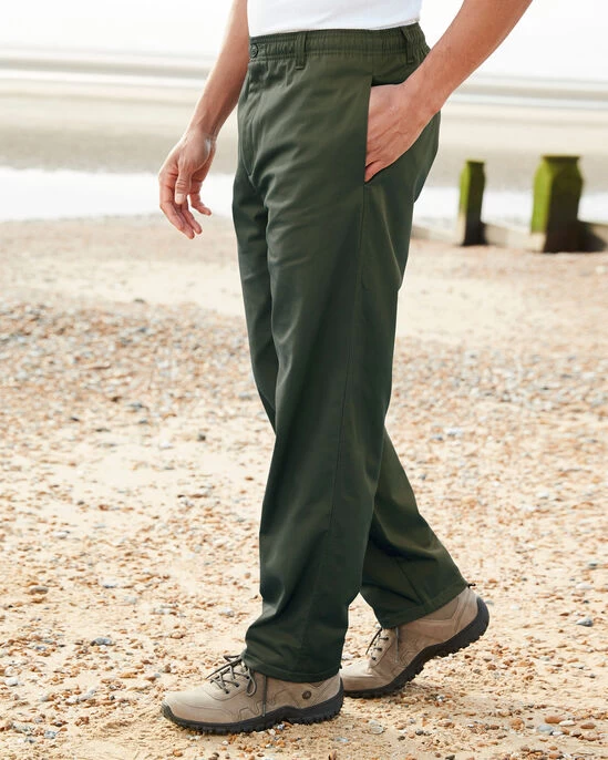 Thermal Leisure Trousers Deep Forest