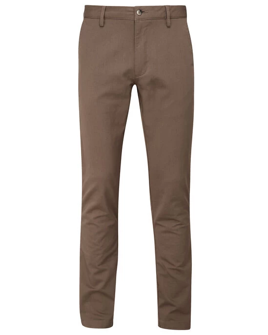 Stretch Chino Trousers Mink