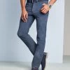 Stretch Cord Jeans Slate Blue
