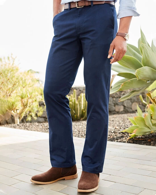 Active Waist Stretch Trousers Dark Khaki - Image 6