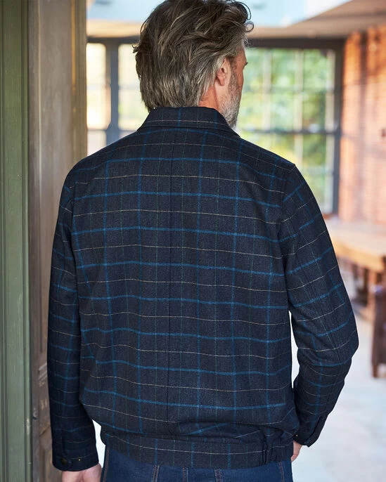 Wool Touch Check Jacket - Image 2