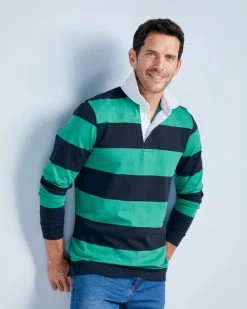 Heritage Rugby Shirt Light Jade