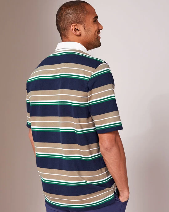 Guinness™ Short Sleeve Stripe Rugby Shirt - Image 2