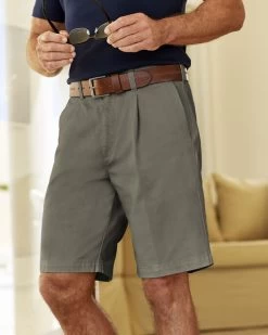 Ultimate Chino Shorts Green Stone