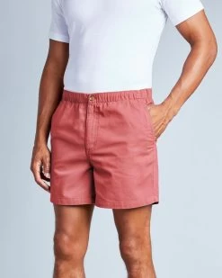 Rugby Comfort Shorts Dusky Coral