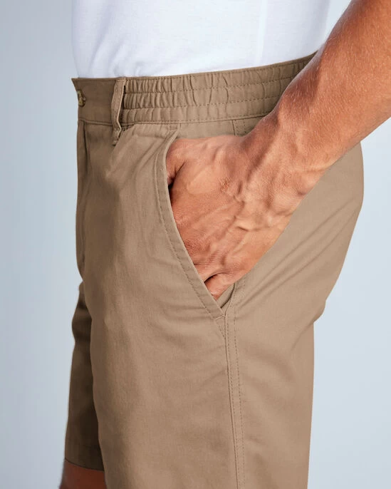 Flat Front Comfort Shorts Tomato - Image 11