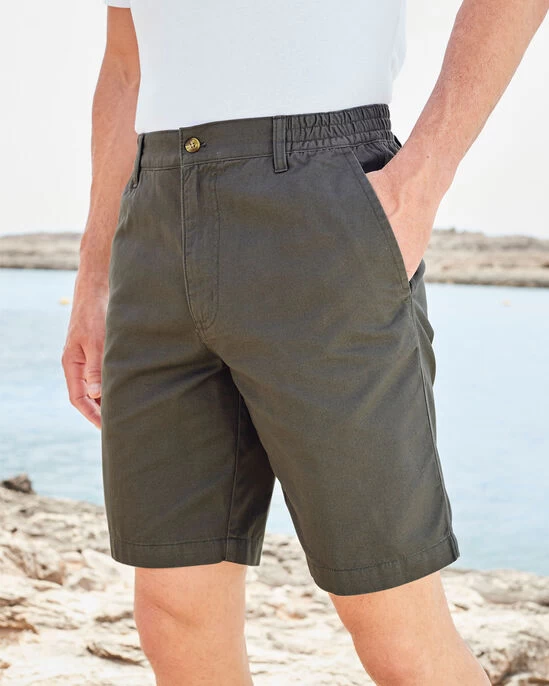 Flat Front Comfort Shorts Tomato - Image 6