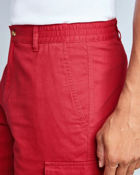 Cargo Comfort Shorts Dusky Coral - Image 13