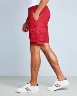 Cargo Comfort Shorts Tomato