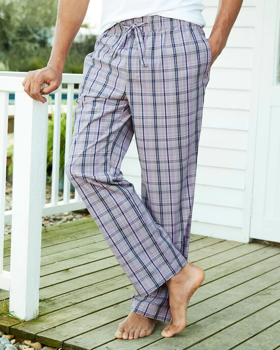 Loungewear Trousers Check