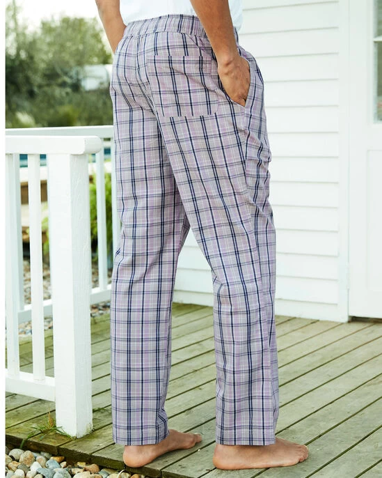 Loungewear Trousers Check - Image 2