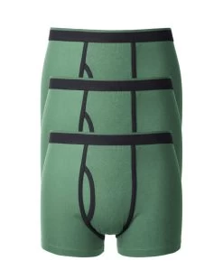 3 Pack Contrast Trunks Fresh Sage