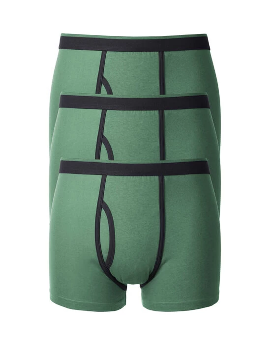3 Pack Contrast Trunks Fresh Sage