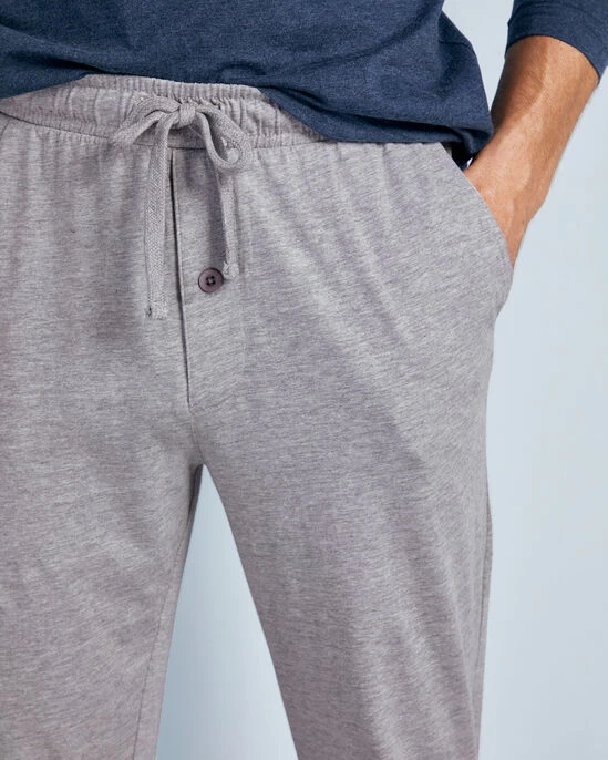 2 Pack Jersey Loungewear Trousers Multi - Image 6