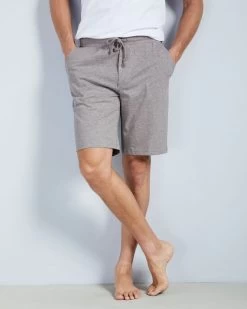 2 Pack Loungewear Shorts Grey Marl