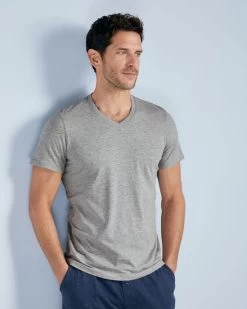 3 Pack Short Sleeve V-Neck Vests Multi