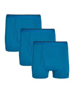 3 Pack Supersoft Trunks Peacock